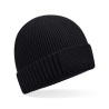 Winter hat - mod. B438N:Black, 100% cotton, One Size
